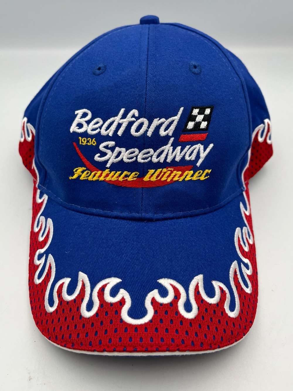 NEW Bedford Speedway Feature Winner PA Official Racing Hat Baseball Cap Navy/Red